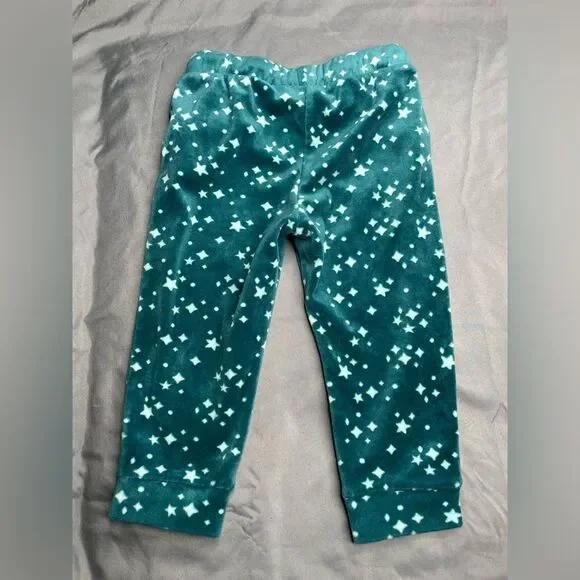 Carter's Teal Starry Pajama Set - Picture 2 of 12